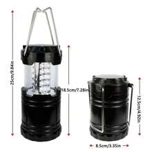 1pc 30LED Tent Lamp, Waterproof Camping Light, Power By 3*AA Battery Emergency Light Portable Lantern Working Lighting Flashlight - White Light - View 2