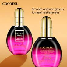 Luodais護髮精油,1瓶,80毫升,修復損壞的頭髮,防止毛躁,柔軟頭髮,增強光澤,保濕,不油膩,留著不洗的護髮素,頭髮油 - 紫色 - 查看 1