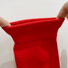 4雙運動保護襪,彈性,純色,舒適,透氣,吸汗,高腿支撐,長筒護腿,足球襪,適用於成人戶外運動 - 黑與白 - 查看 6