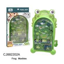 手持式3d迷你弹球遊戲機,復古益智滾珠弹球玩具 - 綠色 - 查看 3