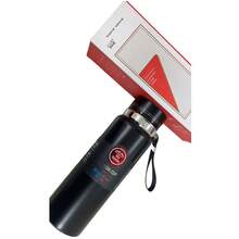 1 Piece Insulated Stainless Steel  Bottle With Letter Print For Kitchen - Black - View 2