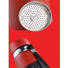 1 Piece Insulated Stainless Steel  Bottle With Letter Print For Kitchen - Black - View 3