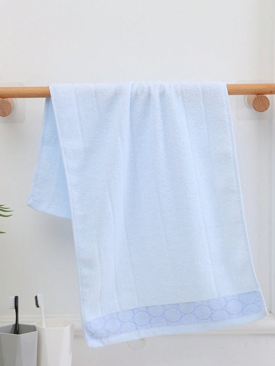 1 Miếng Người lớn Vật dụng trong nhà Làn da thân thiện Mềm mại Nhẹ Khăn rửa mặt Dễ dàng giặt - Màu xanh nhạt - Xem 1