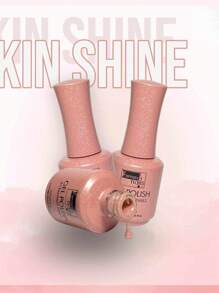 SKINSHINE- 15ml Gel Polish Semipermanente 3 Pasos Fantasy Nails aplicacion de gelish uso profesional UV - Rosa vieja - Ver 4