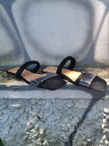 GAART Flat Sandals - 黑色 - 查看 2