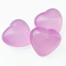 1pc Candy Colored Heart Shaped, Light Sensitive Color-Changing, Creative Squeeze, Stretch, Decompression Toy, Valentine's Day Gift - White - View 2