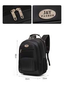 Men Functional Backpacks - màu đen - Xem 3