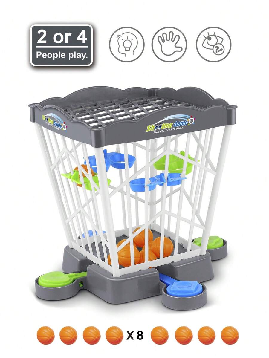 1入組玩具新年禮物緩解壓力桌上遊戲情侶派對遊戲，有趣禮物 - 彩色 - 查看 1