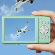 Video Máy ảnh kỹ thuật số 48 Triệu Độ nét cao Điểm ảnh Máy chụp hình Nọn nhẹ Và Thuận tiện Du lịch Mini Máy chụp hình - màu đen - Xem 12