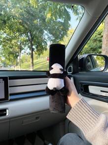 1pc Car Seat Belt Shoulder Pad With Cute Panda Design, Decorative Belt Cover For Car