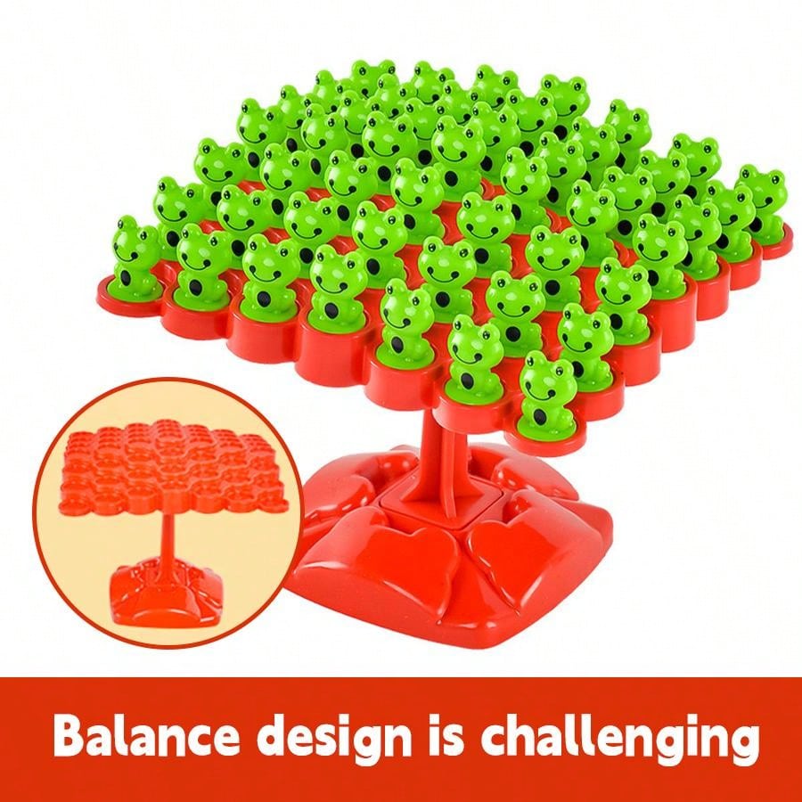 Jouet D'équilibre De Grenouille, Grenouille Balance Comptage Jouet, Jouet Mathématique Montessori, Jouets Interactifs Empilable Cadeaux Danniversaire Noël Pour Enfants