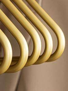 1pc Triangle Clothes Hangers Solid Trousers Organizer Coat Scarf Sling Top Drying Storage Racks Wardrobe Creative Hangers Metal - Silver - View 10