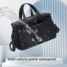 Waterproof Baby Stroller Storage Bag Diaper Bag For Mom, Can Be Worn Or Hung - Black - View 8