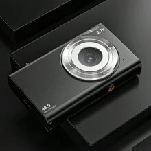 Video Máy ảnh kỹ thuật số 48 Triệu Độ nét cao Điểm ảnh Máy chụp hình Nọn nhẹ Và Thuận tiện Du lịch Mini Máy chụp hình - màu đen - Xem 13