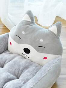 1 件卡通宠物床，冬季保暖窝，适用于各种尺寸的狗和猫，小狗饲养狗床猫床 - 查看 5