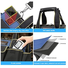 Maletin Portaherramienta Bolsa Maleta Organizador Bolsa De Almacenamiento De Herramienta Maleta Organizador  Cajas y Organizadores Bolsas Porta herramientas - Azul - Ver 4