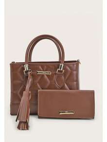 Women Shoulder Bags - 鏽棕色 - 查看 3