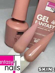 15ml Semi-Permanent Gel Polish 3 Steps Fantasy Nails - PinkNude - View 3