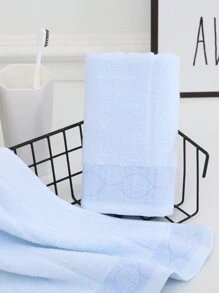 1 Miếng Người lớn Vật dụng trong nhà Làn da thân thiện Mềm mại Nhẹ Khăn rửa mặt Dễ dàng giặt - Màu xanh nhạt - Xem 2