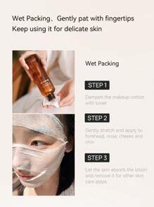 HomeFacialPro 溫和爽膚水180ml/50ml,普通瓶裝,縮小毛孔,去除黑頭,緊致肌膚,保濕,化妝前肌膚準備,可當做面膜使用,適合男女使用 - 棕色 - 查看 6