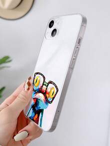 1 Ốp Điện Thoại Trong Suốt Họa Tiết Chú Ếch Vui Nhộn Tpu Bảo Vệ Toàn Diện Tương Thích Với IPhone 15/14/13/12/11 - Nhiều màu - Xem 3