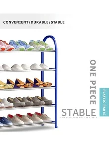 Zapatero organizador de 4 niveles Montaje rápido - Multicolor - Ver 6