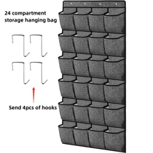 1 Giá để giày dung tích lớn có 24/28 ngăn - Túi đựng đồ treo tường Túi đựng giày ngoài trời Giá để giày Thiết bị lưu trữ phù hợp cho phòng tắm Phòng thay đồ Quần áo Phụ kiện Đồ chơi Giày dép và các vật dụng khác Đồ trang trí Lưu trữ giày Trang trí cảnh Quà tặng bất ngờ cho bạn bè - Xám - Xem 3