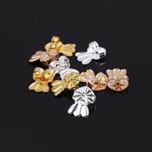 10pcs/Pack Clip-On Earring Backings, Basic Earring Stud Backs For Diy Jewelry Making - 10pcs - View 3