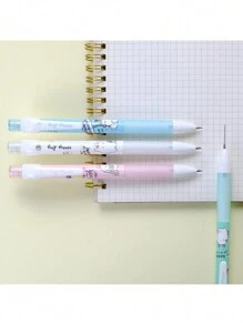 1set 4pcs Different Colored Mechanical Pencil, 0.5mm - Multicolor - View 4