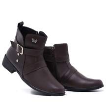 Schiareli Women Pant Boots - 鏽棕色 - 查看 1