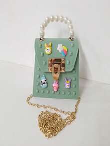 Kids Crossbody Bags - 綠色 - 查看 1