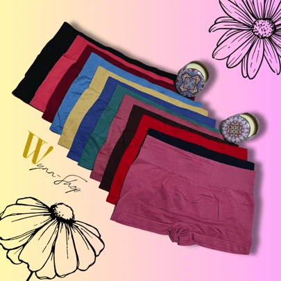 4 pzs boxer compresión marca cintura modeladores de cuerpo talle corto soporte abdominal destaca glúteos