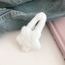 2pcs Plush Five-pointed Star Hair Clips - Multicolor - View 6