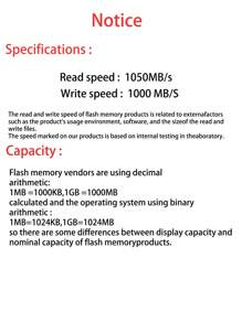 Samsung T7 Mobile Solid State Drive 500GB/1TB USB3.2 Computer Phone Hardware Encryption Dual-Use SSD - Grey - View 3