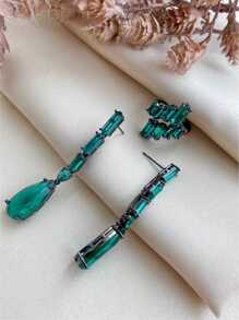 Women's Jewelry Sets - màu xanh lá - Xem 4