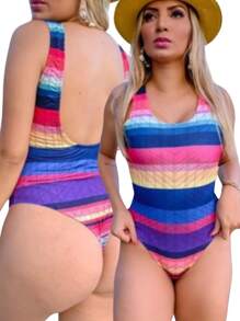 Women One-Pieces - 彩色 - 查看 4
