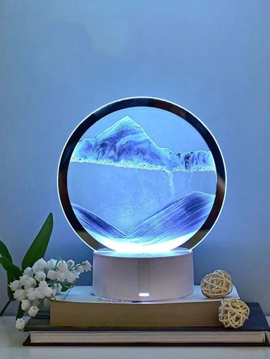 1個熔岩燈夜燈裝飾