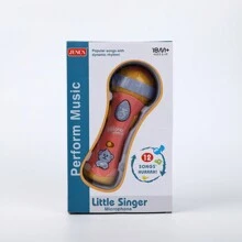 兒童麥克風玩具,可陪唱麥克風用於兒童,迴聲麥克風用於兒童和幼兒,兒童卡拉ok機麥克風,早期教育音樂玩具 - 粉色 - 查看 7