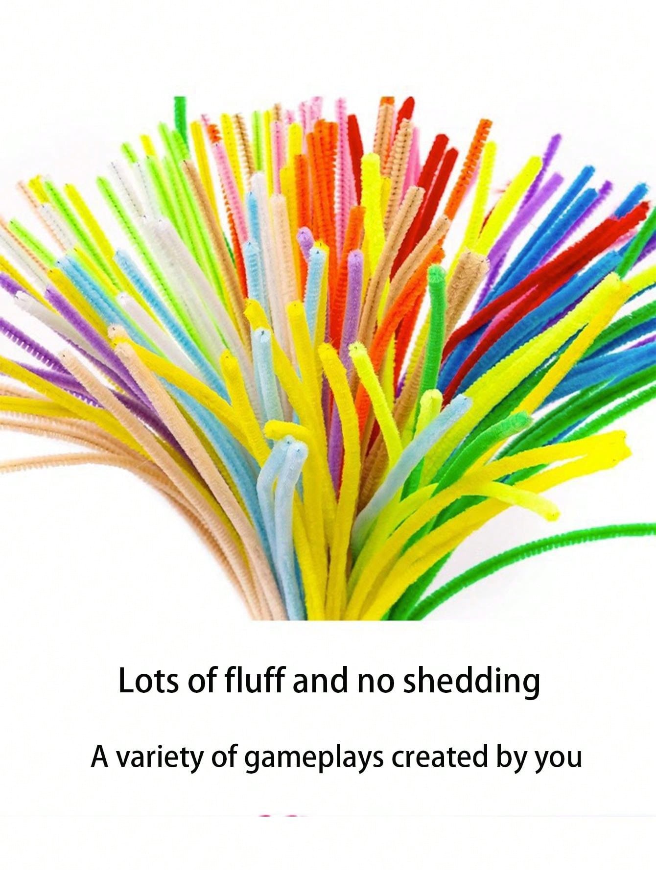 50pcs Twist Stick Diy Material Package Handmade Hair Hoop Bouquet Rod