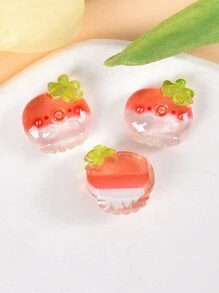 5/9 件可爱仿真海洋生物树脂装饰品，适用于 DIY 手机壳、发夹、文具盒 - 彩色 - 查看 6