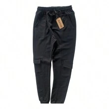 Calça cargo feminina moletinho calça agstho estilo e liberdade