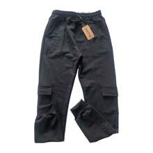 Calça cargo feminina moletinho calça agstho estilo e liberdade