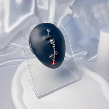 1pc Turtle Decor Navel Belly Ring Stainless Steel Fashion Punk Perfect Piercing For Women & Men Body Jewelry Gift - Multicolor - View 26