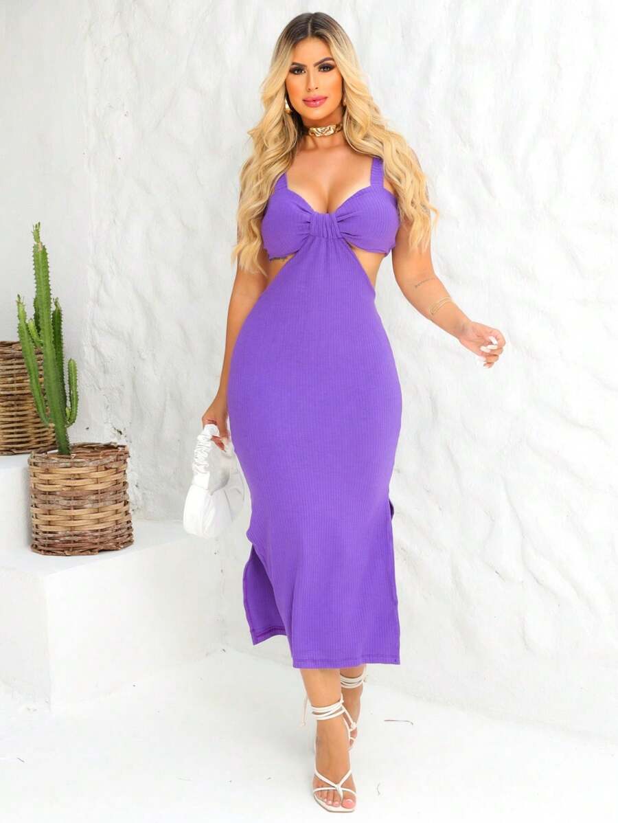 Women Dresses - Bụi tím - Xem 1