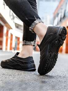 男款防水運動休閒時尚雨靴,適合戶外活動