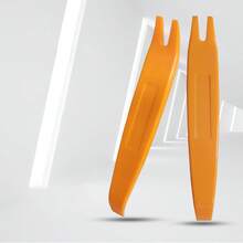 5pcs Mini Car Interior Panel Removal Tool, Car Modification Pry Bar Made Of Resin - Orange - View 3
