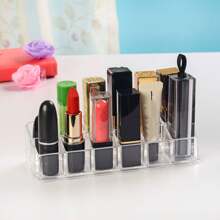 1/2/4 chiếc 12 Son môi Acrylic trong suốt dạng lưới, Son bóng, Giá trưng bày lưu trữ, Hộp lưu trữ hoàn thiện son môi, Cho kỳ nghỉ bãi biển, Bộ sưu tập phòng tắm, Bộ sưu tập phòng ngủ, Sức chứa lớn - Trong sáng - Xem 3