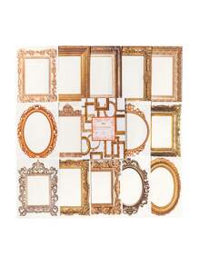 CANDY POETRY 30張輕量紙質紙墊,巴洛克王國系列,復古花卉剪貼簿裝飾紙