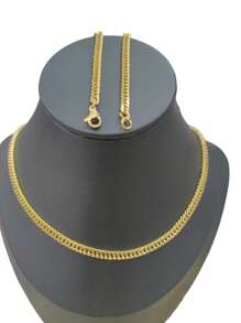 Men's Pendant Necklaces - Gold - View 3