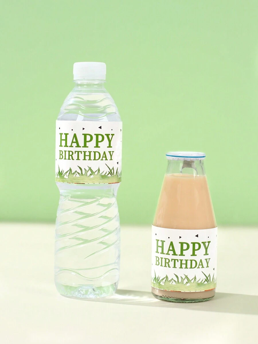 10 cái , Bóng đá Mẫu Bình nước , Bình sữa Hình dán , Tiệc Chủ đề Bình nước bao bì , Buổi tiệc Trang trí - Nhiều màu - Xem 1